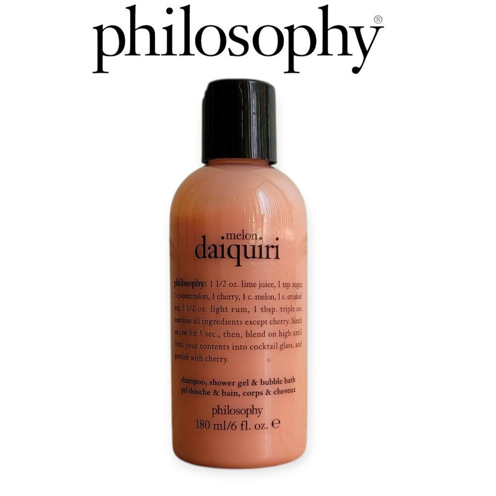 Philosophy Melon Daiquiri Shower Gel 3-in-1 Body Wash Shampoo 180ml